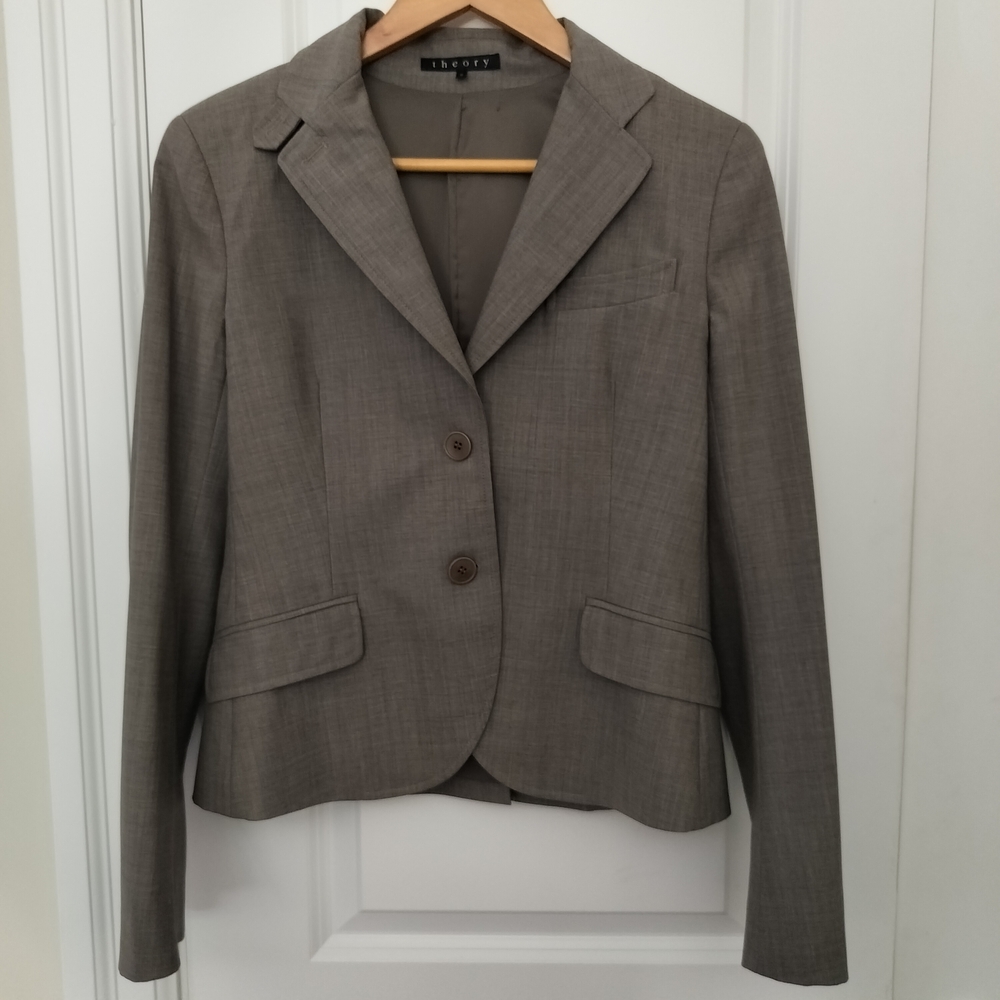 Theory Women's Wool Blazer Size 8